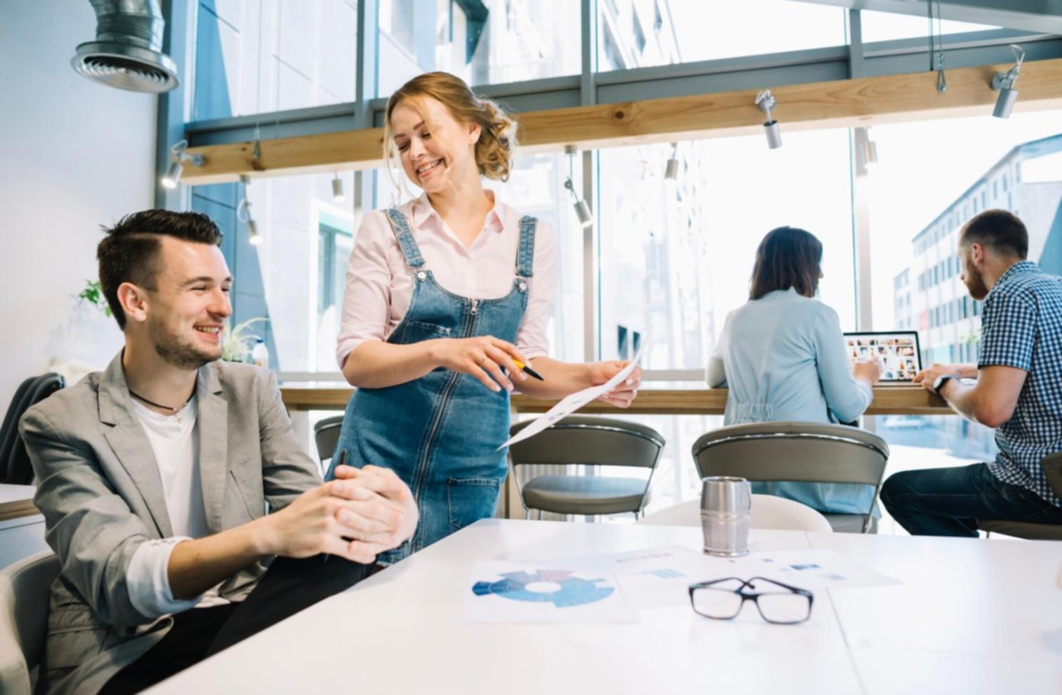 Advanced financial modeling software displaying complex business scenarios